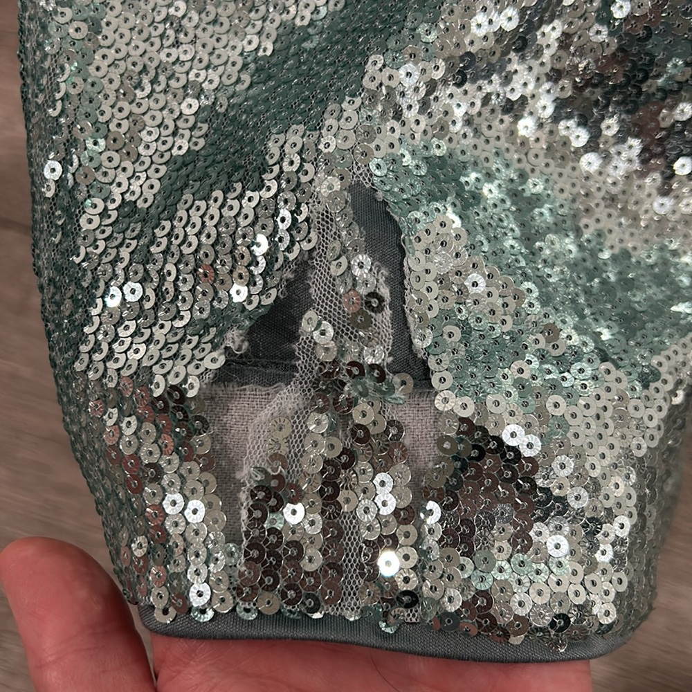 Toccin Sequin Cut Out Gown, RTR - Picture 11 of 14